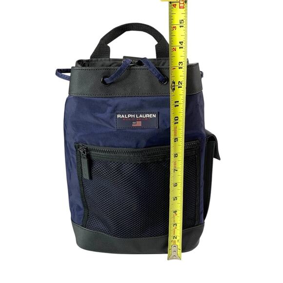 VTG Ralph Lauren Polo Sport Bucket Slingback Backpack 90s Y2K Americana Preppy - Picture 10 of 15